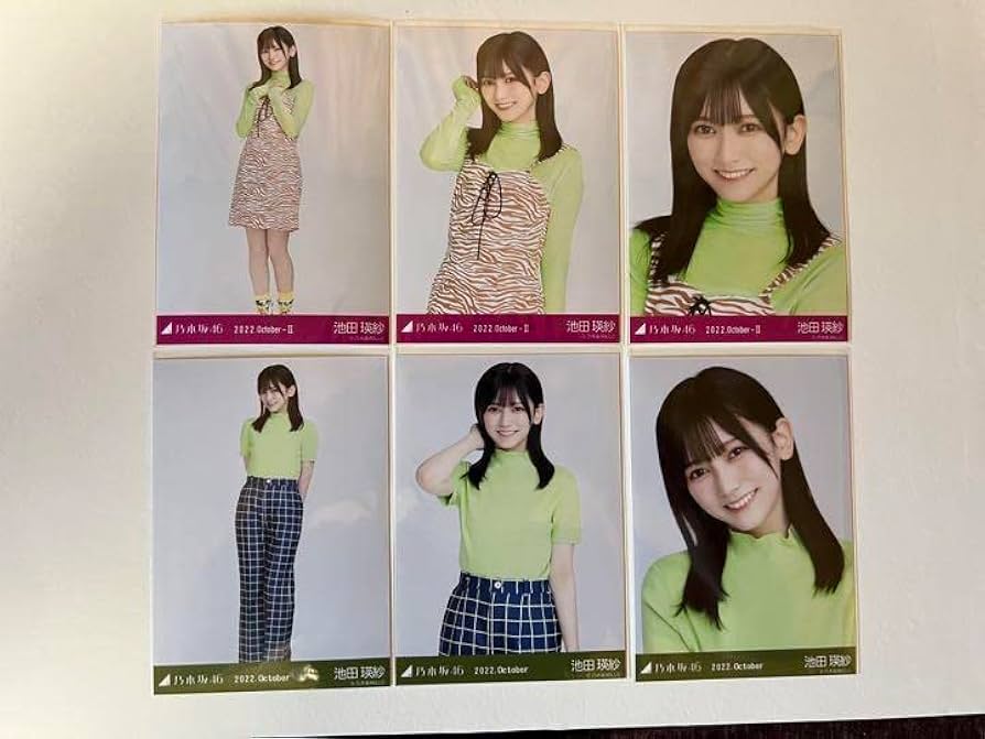 Amazon | 乃木坂46 池田瑛紗 生写真 6種コンプ ウィンドウペンチェック